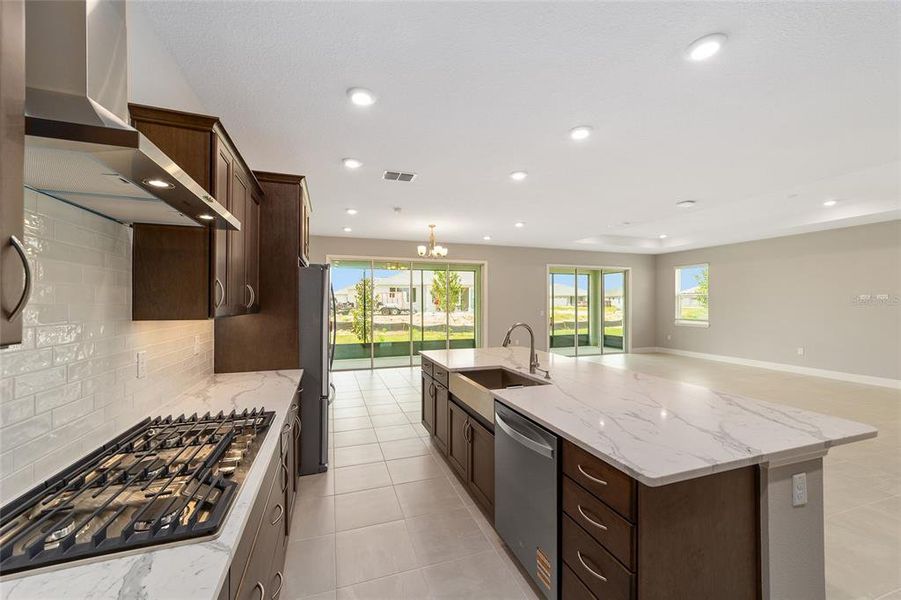 Furnished interior view inside a new home in On Top of the World Communities, Ocala (Image 8).
