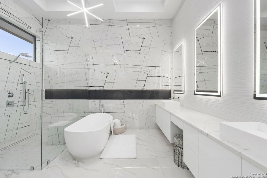 Furnished interior view inside a new home in , San Antonio (Image 15). Furnished interior view inside a new home in , San Antonio (Image 15).