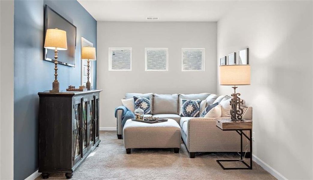 Furnished interior view inside a new home in Sanders Park, Austell (Image 13).