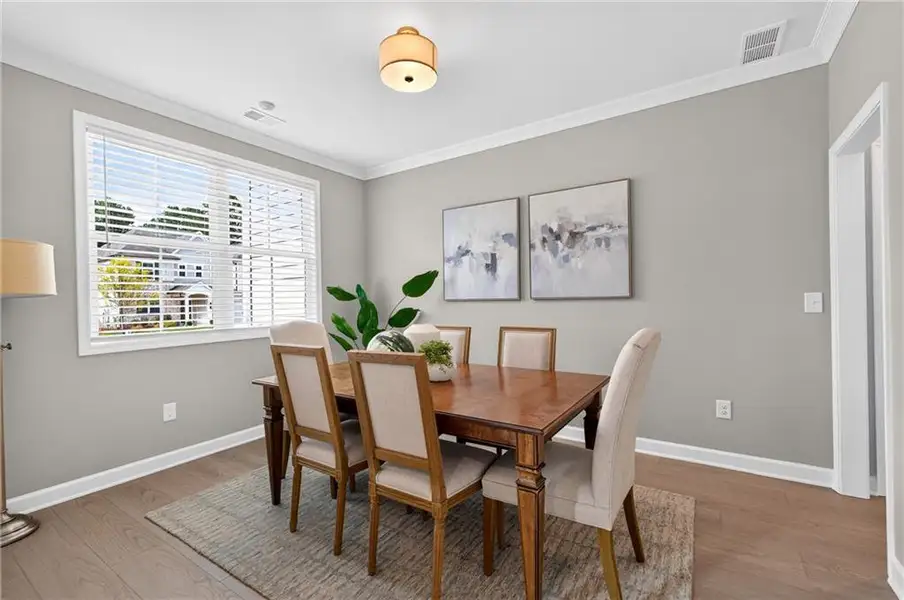 Furnished interior view inside a new home in Avenbrook, Mableton (Image 8).
