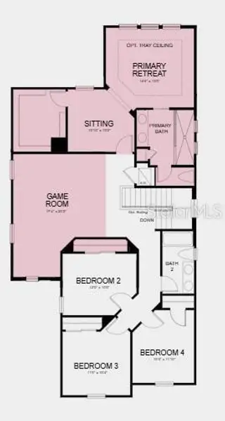 2D floor plan layout of this home in Cassia at Skye Ranch, Sarasota, FL (Image 3). 2D floor plan layout of this home in Cassia at Skye Ranch, Sarasota, FL (Image 3).