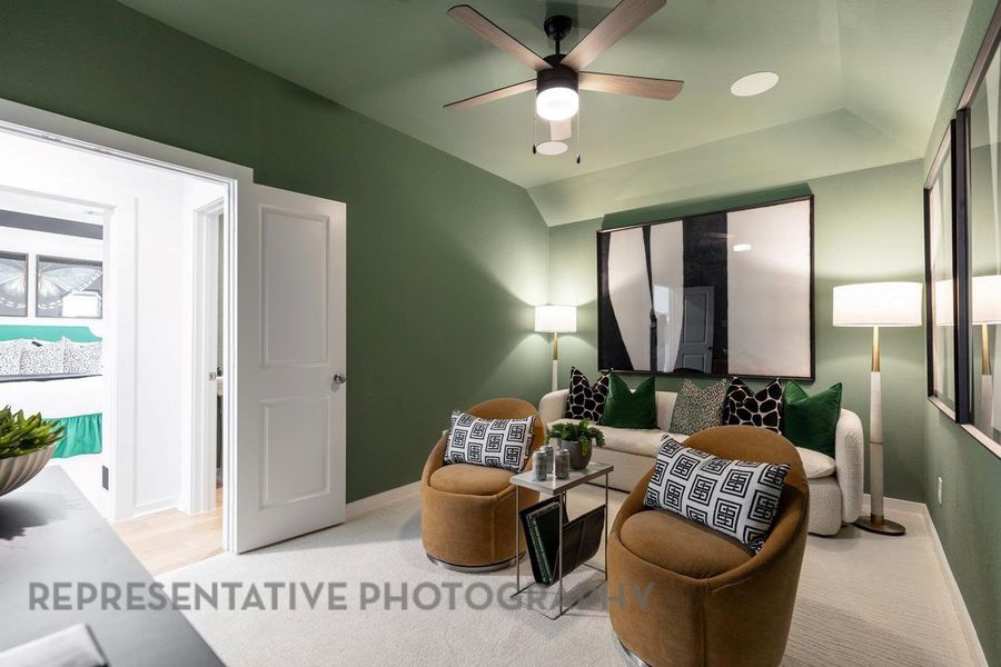 Furnished interior view inside a new home in Kresston: 40ft. lots, Magnolia (Image 8). Furnished interior view inside a new home in Kresston: 40ft. lots, Magnolia (Image 8).