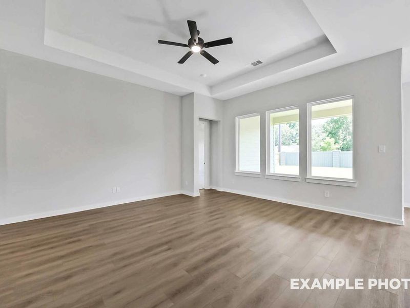 Representative unfurnished interior of a home built from the The Sequoia A by Davidson Homes LLC in Windmill Estates, Magnolia (Image 24). Representative unfurnished interior of a home built from the The Sequoia A by Davidson Homes LLC in Windmill Estates, Magnolia (Image 24).