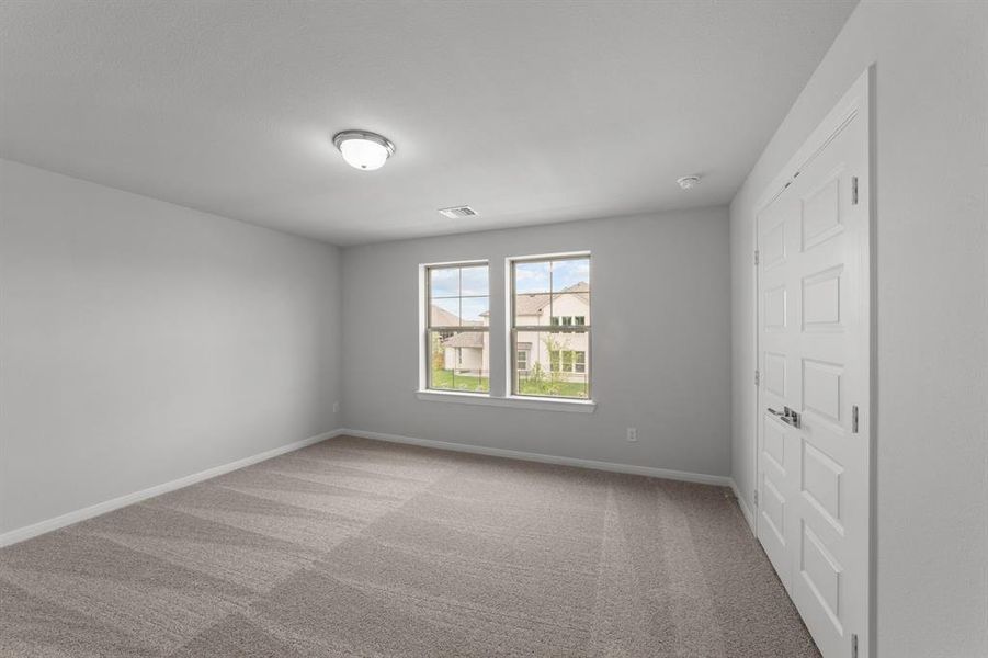 Spacious, unfurnished interior of a new home in Karis - Village Series, Crowley (Image 19). Spacious, unfurnished interior of a new home in Karis - Village Series, Crowley (Image 19).