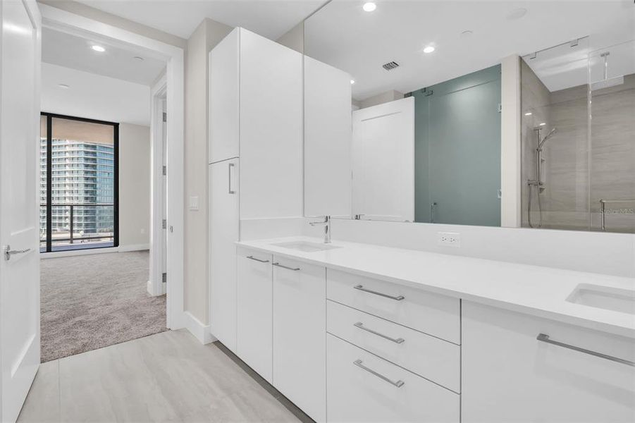 Furnished interior view inside a new home in , St. Petersburg (Image 13).