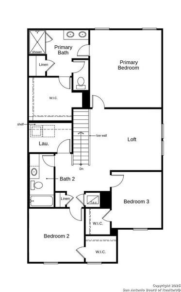 2D floor plan layout of this home in Knox Ridge, Converse, TX (Image 4). 2D floor plan layout of this home in Knox Ridge, Converse, TX (Image 4).
