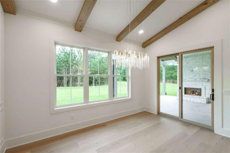 Spacious, unfurnished interior of a new home in , Monroe (Image 49).