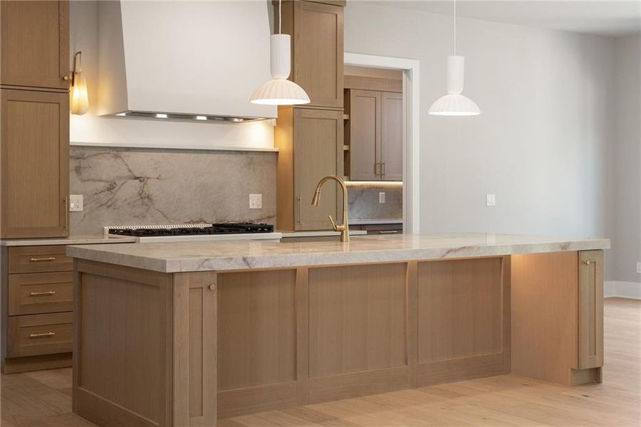 Furnished interior view inside a new home in , Flowery Branch (Image 6).