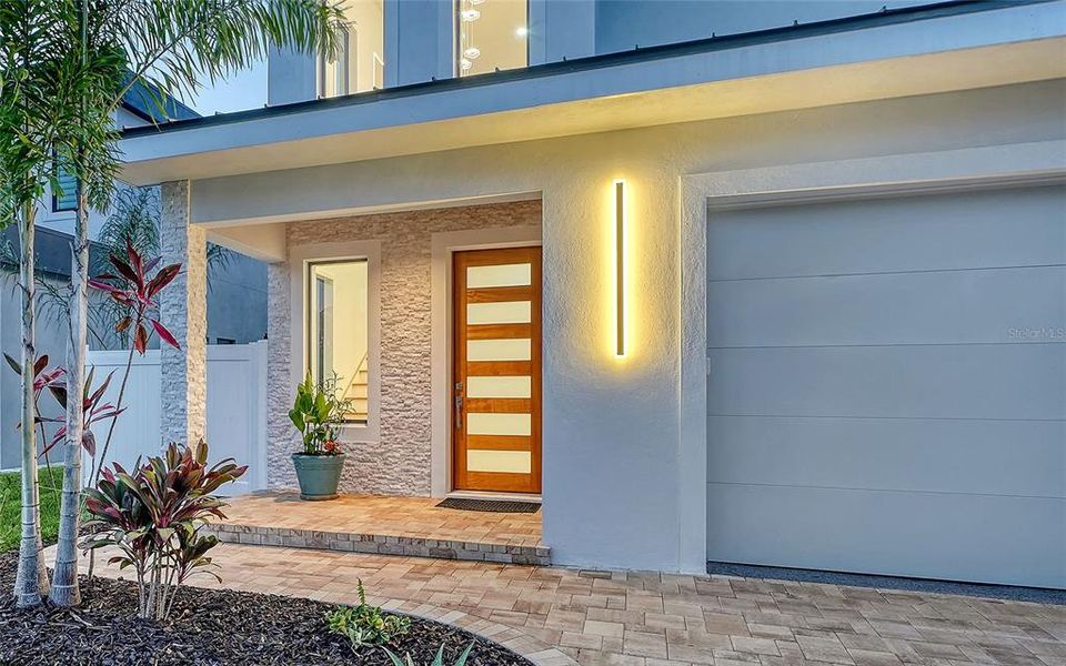 Exterior details and patio area of a home in , Sarasota (Image 3).