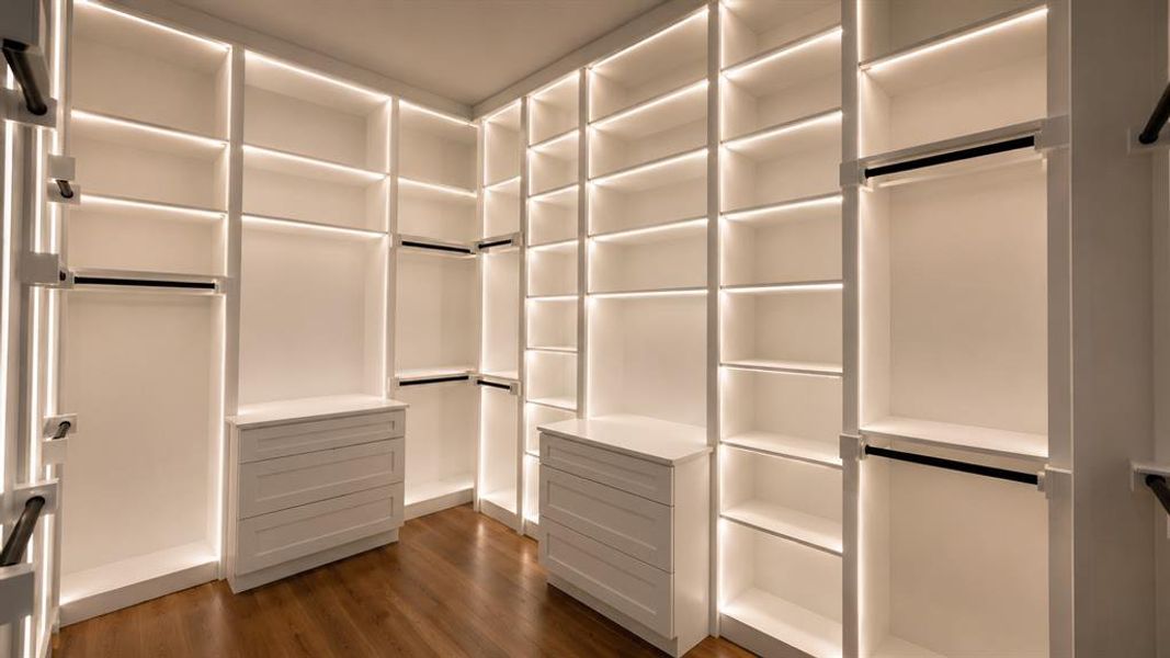 Furnished interior view inside a new home in , Dallas (Image 19).
