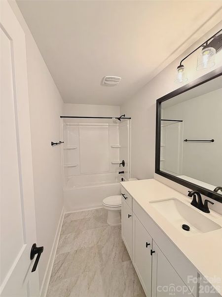Furnished interior view inside a new home in Crystal Village, Albemarle (Image 7).