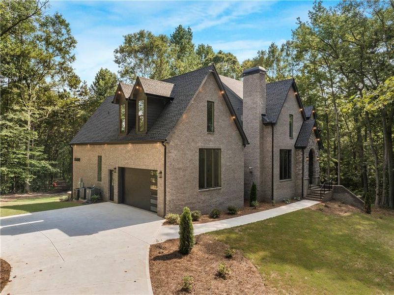 Front exterior of a new home in , Commerce, GA, highlighting curb appeal (Image 25).