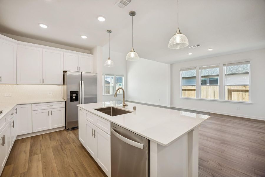 Furnished interior view inside a new home in Montgomery Bend, Montgomery (Image 15).