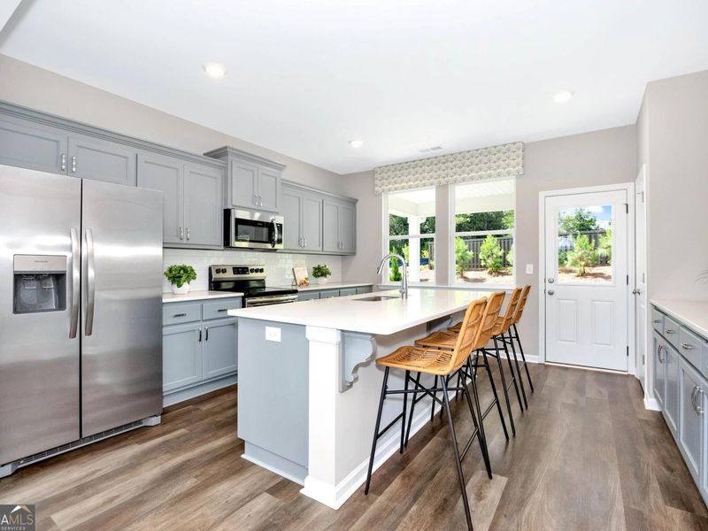 Furnished interior view inside a new home in Ivy Glen, Perry (Image 4). Furnished interior view inside a new home in Ivy Glen, Perry (Image 4).