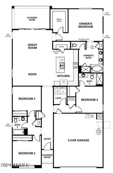 Slate Floor Plan