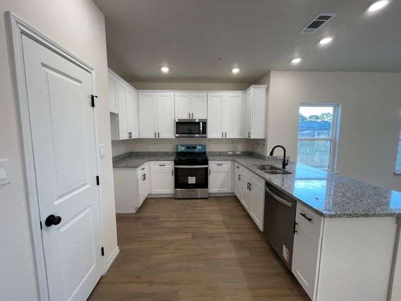 Furnished interior view inside a new home in , Houston (Image 6).