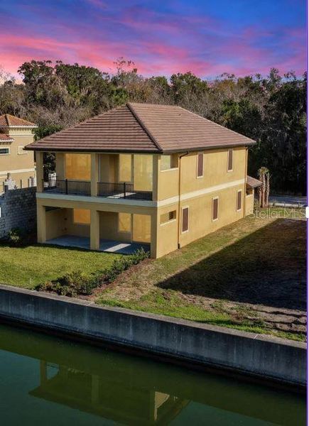 Exterior details and patio area of a home in , Palm Coast (Image 32).