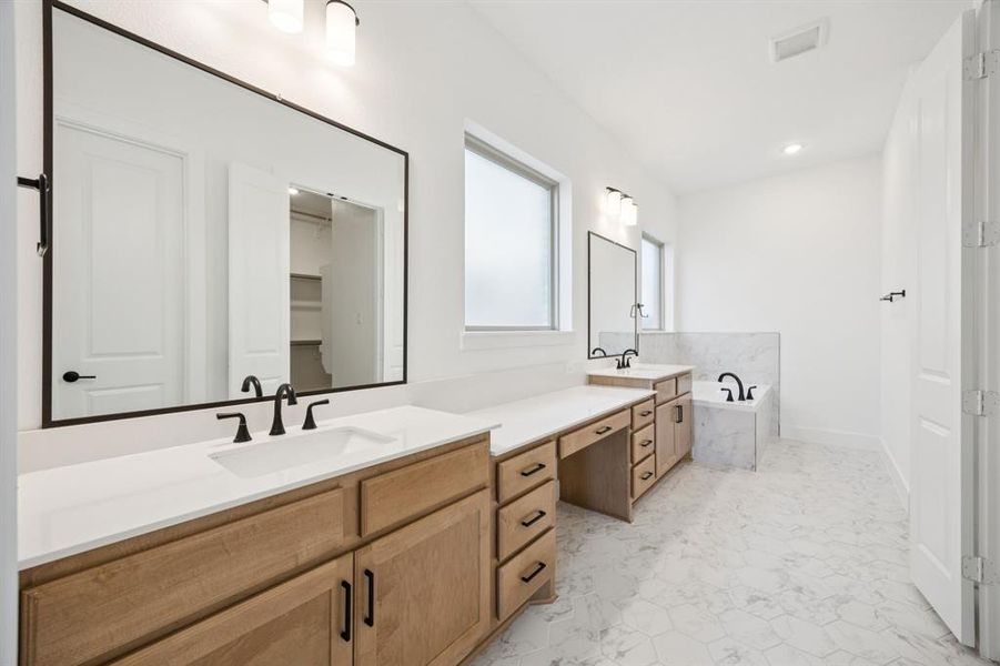 Furnished interior view inside a new home in , McKinney (Image 8).