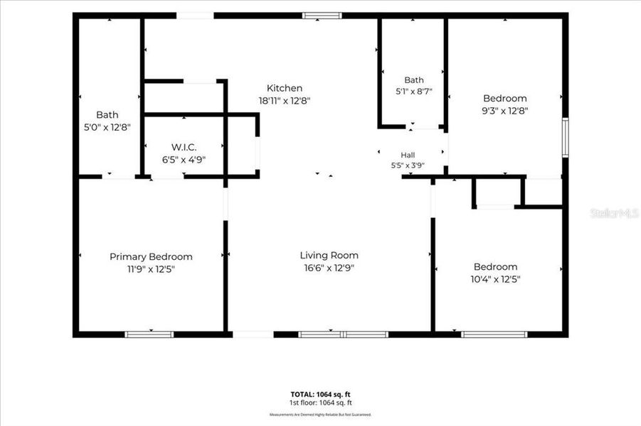 2D floor plan layout of this home in , Port Richey, FL (Image 3).