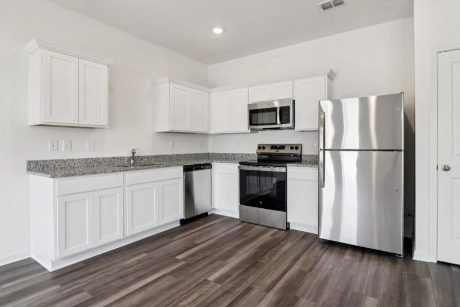 Furnished interior view inside a new home in Chestnut Grove, Douglasville (Image 3).