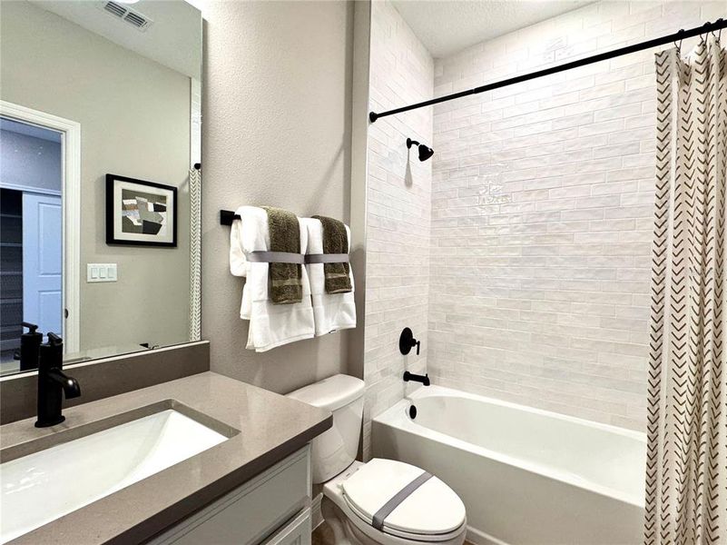 Furnished interior view inside a new home in , St. Cloud (Image 15). Furnished interior view inside a new home in , St. Cloud (Image 15).