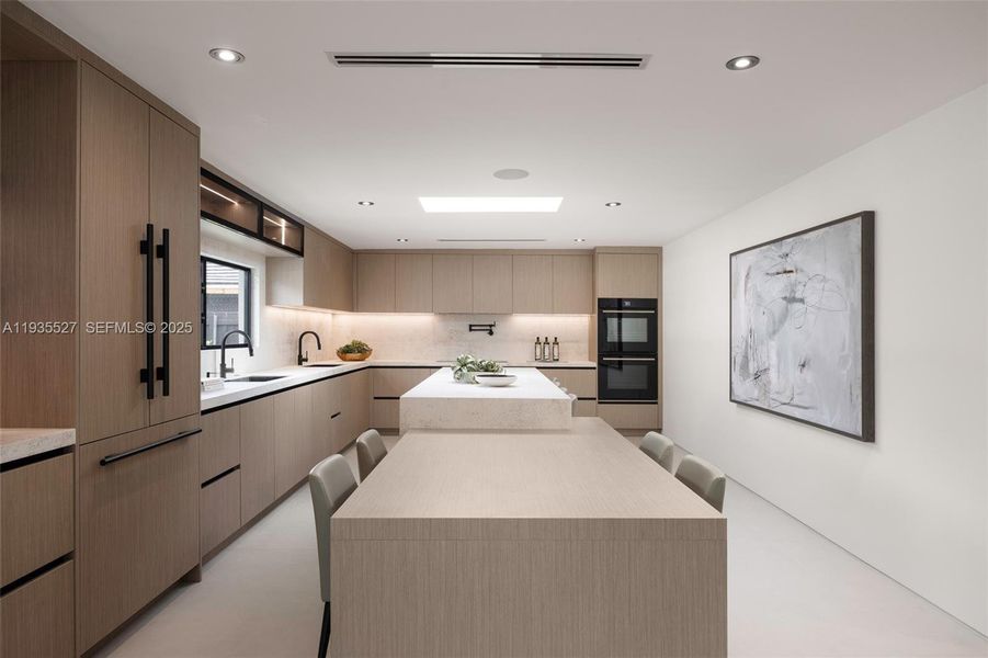 Furnished interior view inside a new home in , Miami (Image 3).