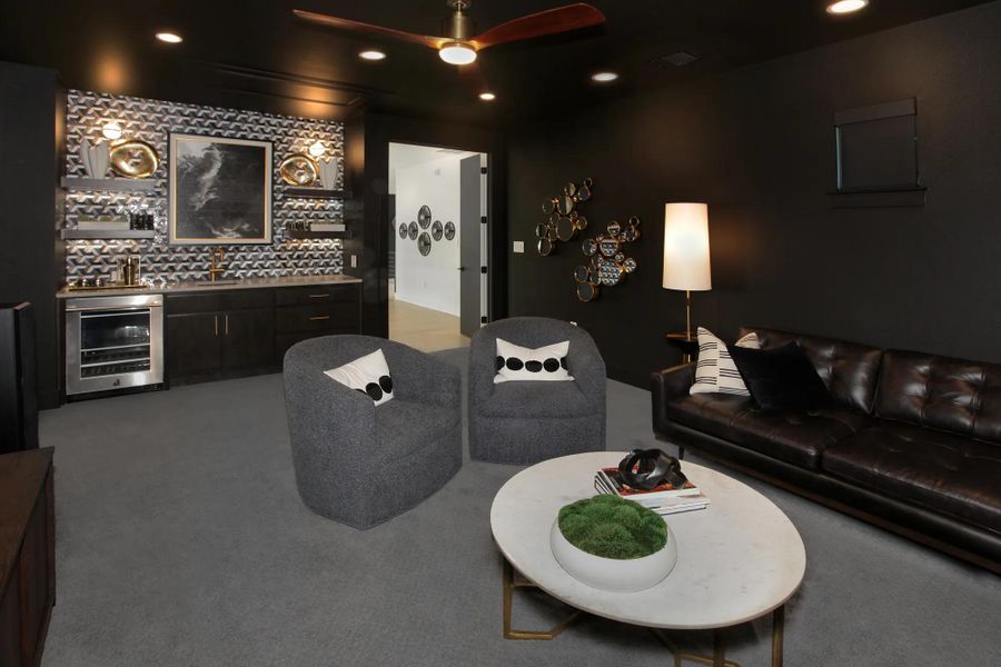 The Lynmar II Media Room