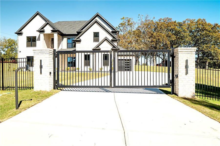 Front exterior of a new home in , Grayson, GA, highlighting curb appeal (Image 28).