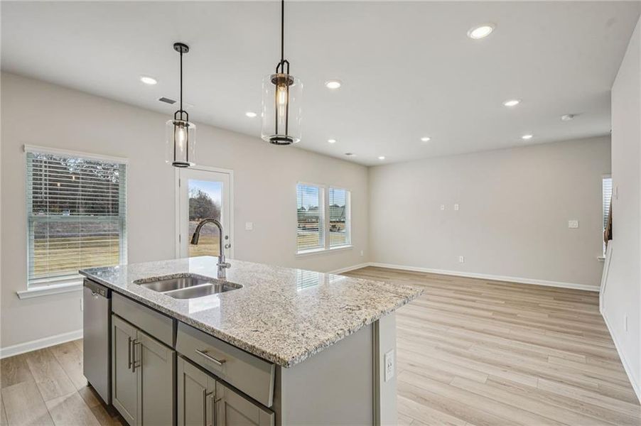 Furnished interior view inside a new home in Avalon - Reserve Series, Conyers (Image 13).