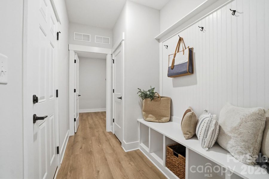 Furnished interior view inside a new home in Villas at Prestwick, Mooresville (Image 31).