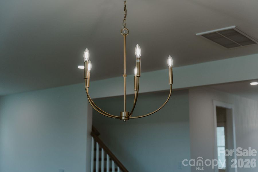 Picture is an example of package finishes available