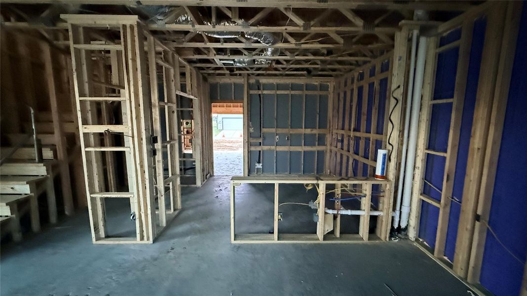 In-progress construction of a new home in , Tomball, TX (Image 7).