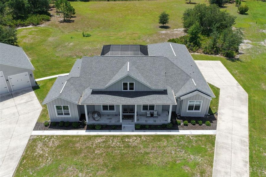 Front exterior of a new home in , Wesley Chapel, FL, highlighting curb appeal (Image 28).