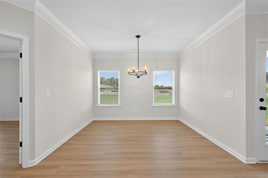 Spacious, unfurnished interior of a new home in Capstone Estates, Apison (Image 43). Spacious, unfurnished interior of a new home in Capstone Estates, Apison (Image 43).