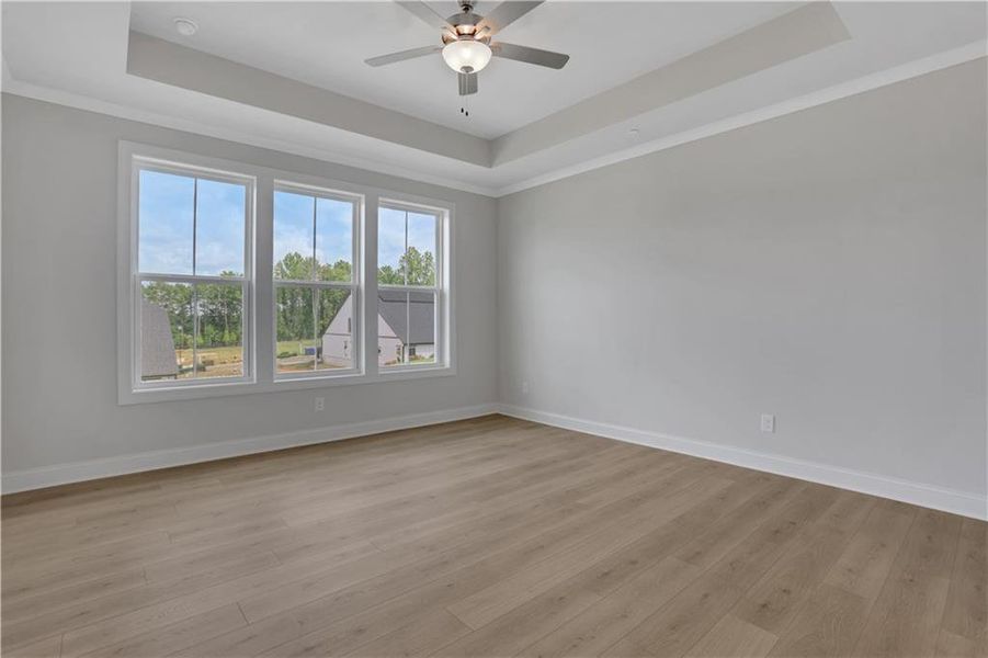 Spacious, unfurnished interior of a new home in Gatherings® at GreenHouse, Marietta (Image 37).
