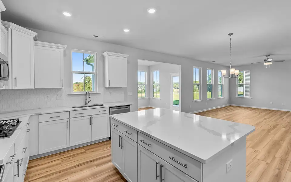 Furnished interior view inside a new home in Fieldstone, Lexington (Image 9).