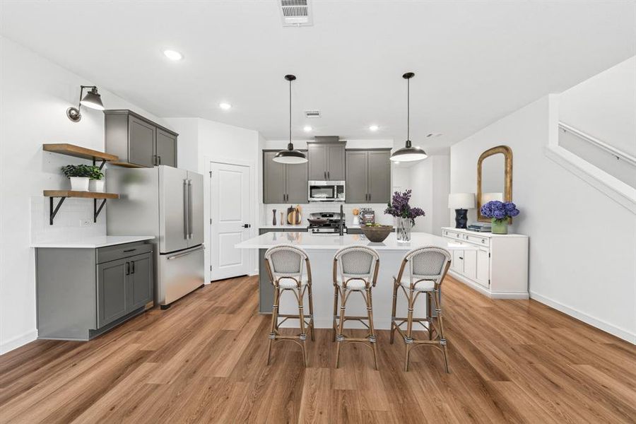 Furnished interior view inside a new home in Caldwell Lakes, Dallas (Image 17). Furnished interior view inside a new home in Caldwell Lakes, Dallas (Image 17).