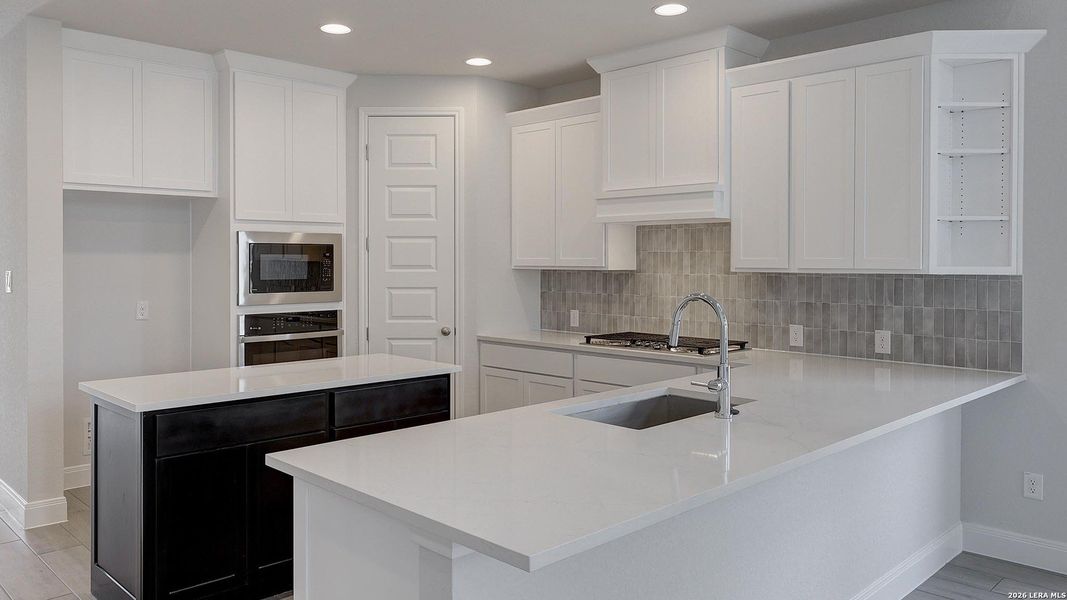 Furnished interior view inside a new home in Kallison Ranch, San Antonio (Image 8).