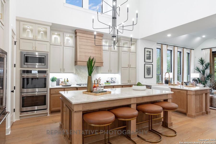 Furnished interior view inside a new home in The Ranches at Creekside, Boerne (Image 39). Furnished interior view inside a new home in The Ranches at Creekside, Boerne (Image 39).