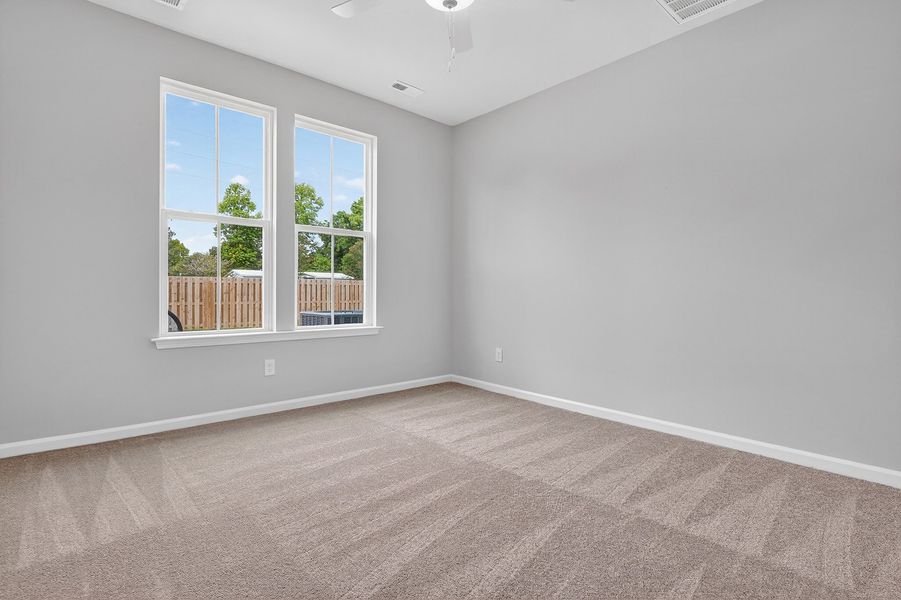 Spacious, unfurnished interior of a new home in Grand Park, Leland (Image 14). Spacious, unfurnished interior of a new home in Grand Park, Leland (Image 14).