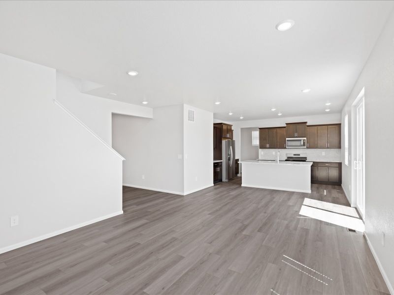 Spacious, unfurnished interior of a new home in Paint Brush Hills, Peyton (Image 7).