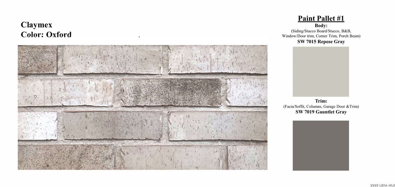 Sample of building materials used in homes in Summerlin, San Antonio (Image 5). Sample of building materials used in homes in Summerlin, San Antonio (Image 5).