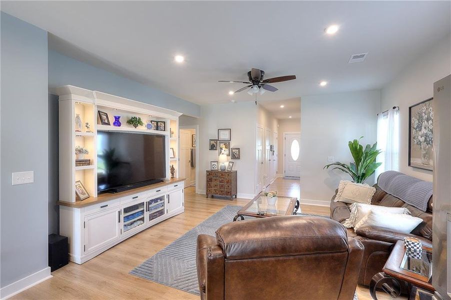 Furnished interior view inside a new home in , Hoschton (Image 7).