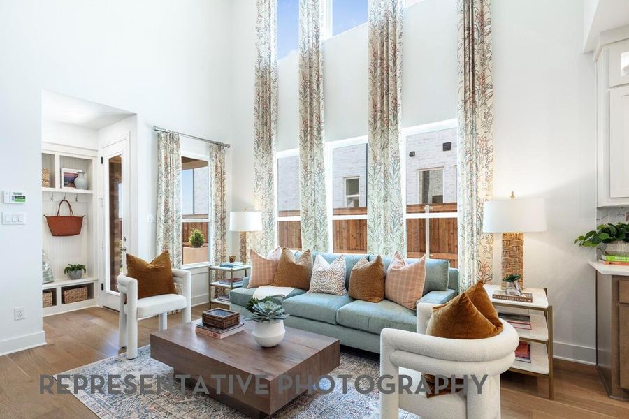 Furnished interior view inside a new home in Indigo, Richmond (Image 6).