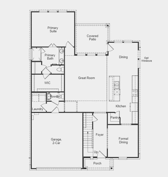 Structural options added include: Lifestyle space, soaking tub in primary bath and study.