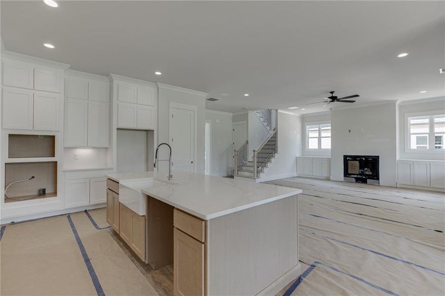 In-progress construction of a new home in , Buford, GA (Image 38).