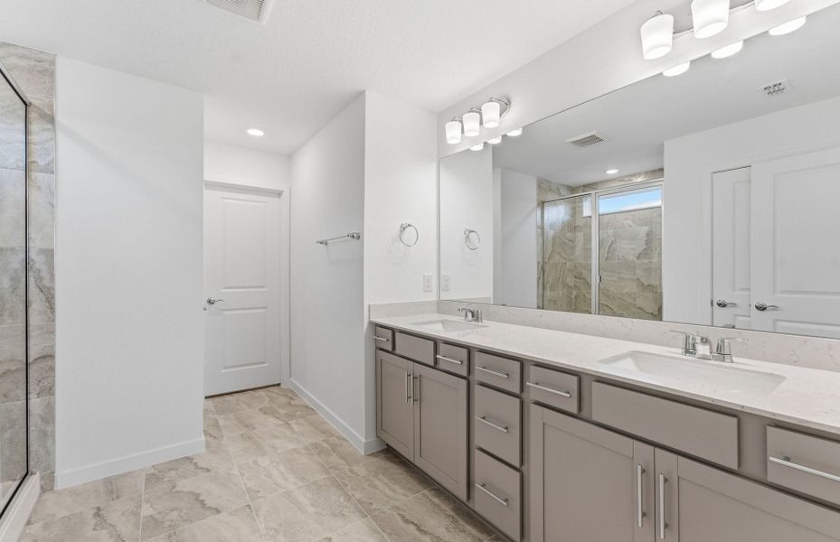 Furnished interior view inside a new home in Oakfield Trails, Parrish (Image 8).