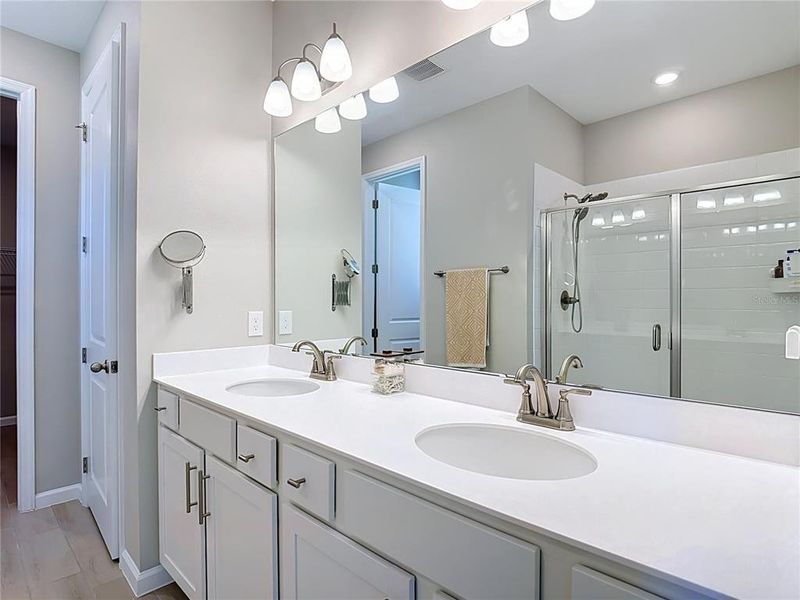 Furnished interior view inside a new home in Seasons at Big Sky, Kissimmee (Image 41).