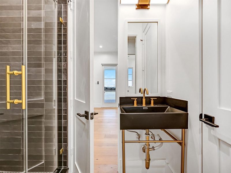 Furnished interior view inside a new home in , Galveston (Image 6).