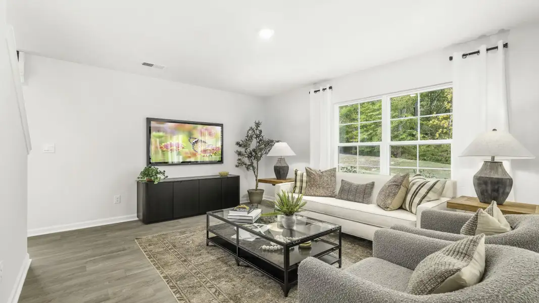 Furnished interior view inside a new home in Fiddlers Landing, Winston-Salem (Image 8).